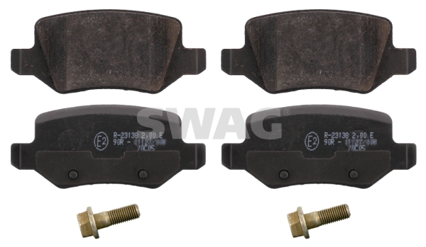 set placute frana,frana disc 10 91 6525 SWAG